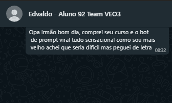 Gráfico mostrando aumento de seguidores após usar o Team VEO3